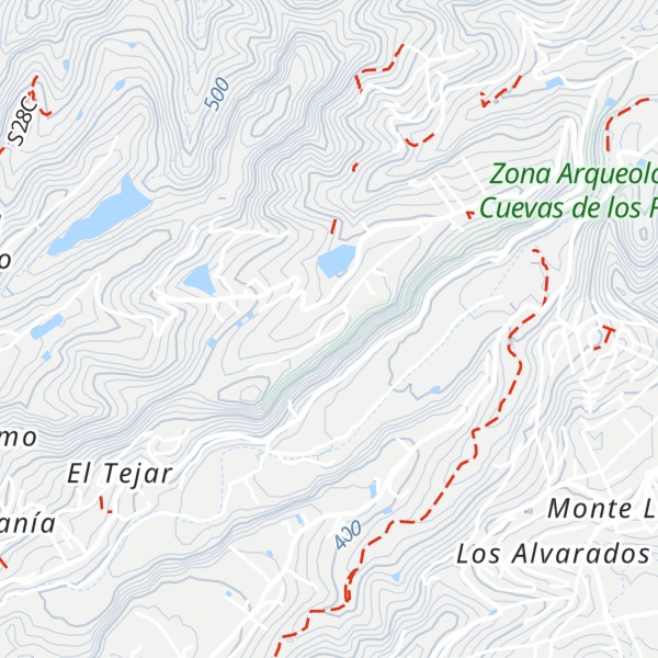 Map of Divisoria de Andújar