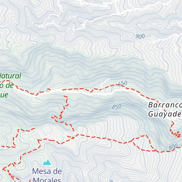 Map of Refugio del acebuche - good place to pitch a tent