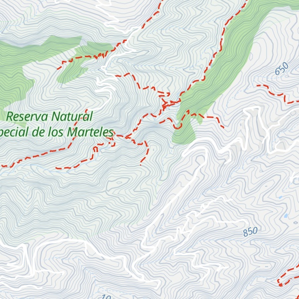 Map of Montañon de los Artiles