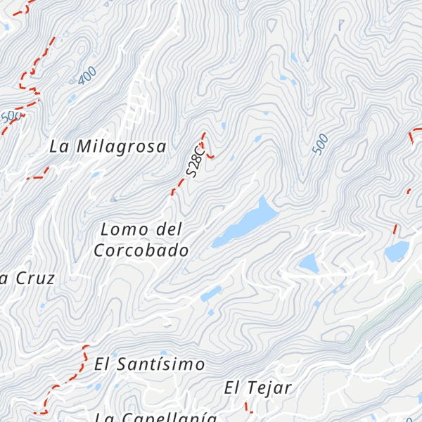 Map of Lomo de la Galga