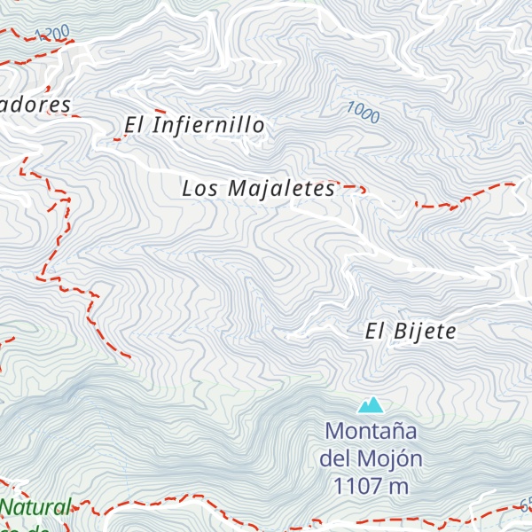 Map of Altos de la Aguililla