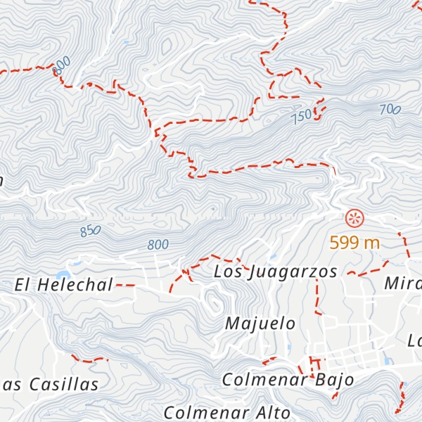 Map of Lomo Correa