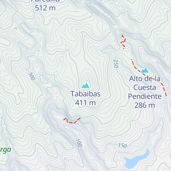 Map of Tabaibas