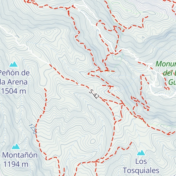 Map of Lomo Guaniles