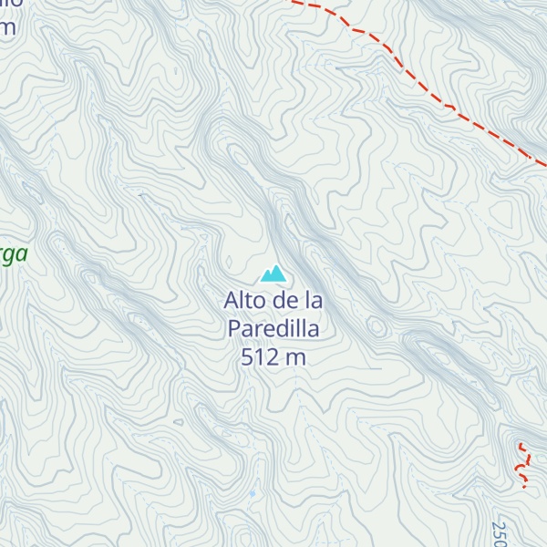 Map of Alto de la Paredilla