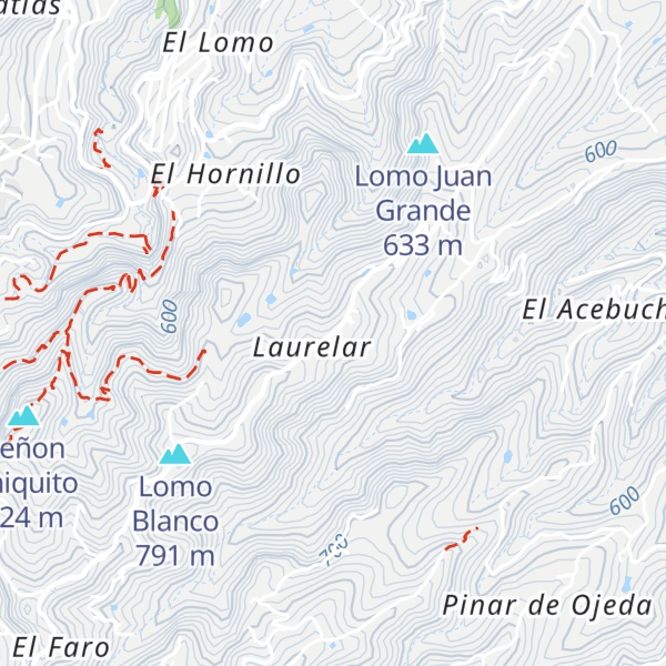 Map of Lomo del Tuneral