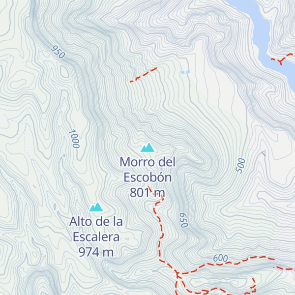 Map of Morro del Escobón