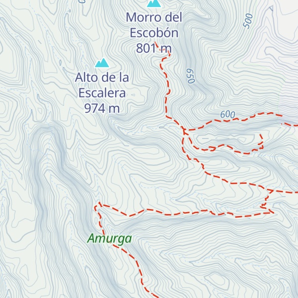 Map of Alto del Pino