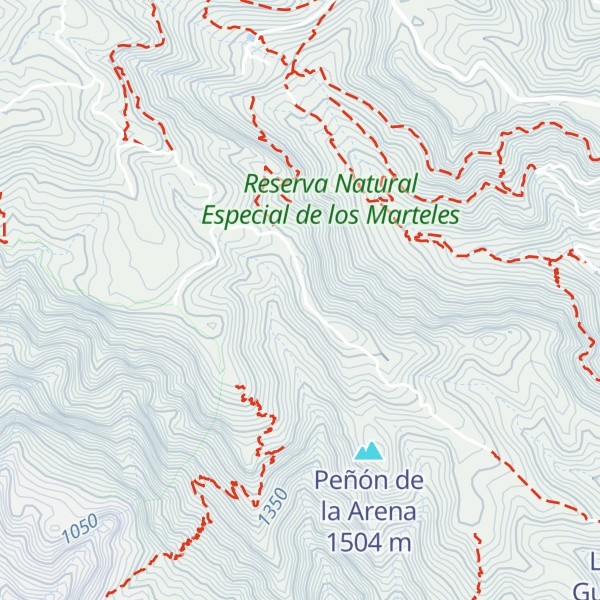 Map of Lomo de Enmedio