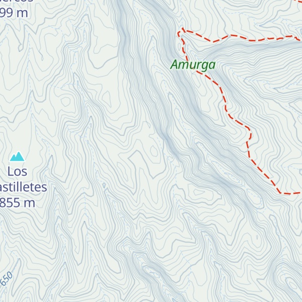 Map of Alto de la Vuelta del Caballo