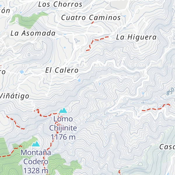 Map of Montaña de la Guirra
