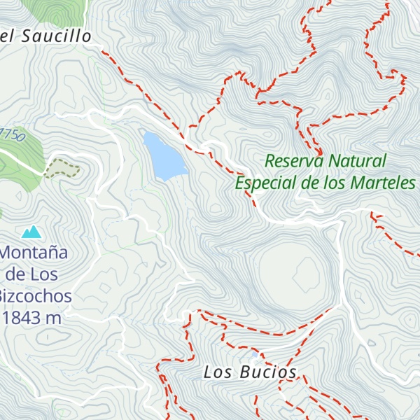 Map of Morro de la Caldera