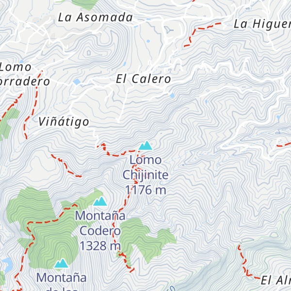 Map of Lomo Chijinite