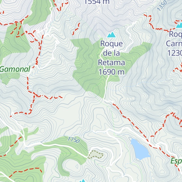 Map of Cruz del Saucillo