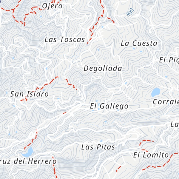 Map of Lomo el Gallego