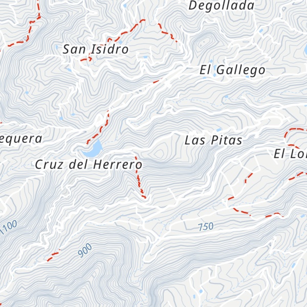 Map of Montaña de las Pilas