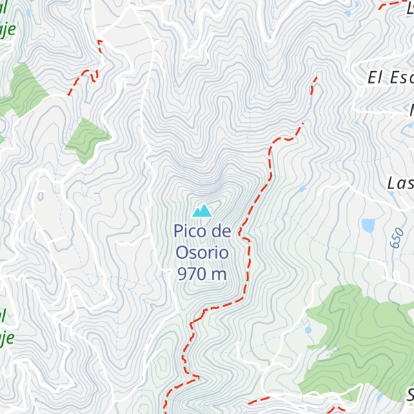 Map of Osorio