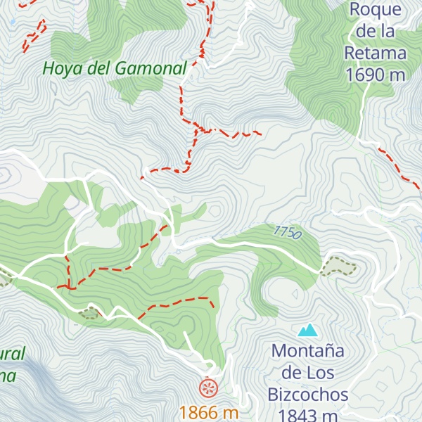 Map of Risco Caído