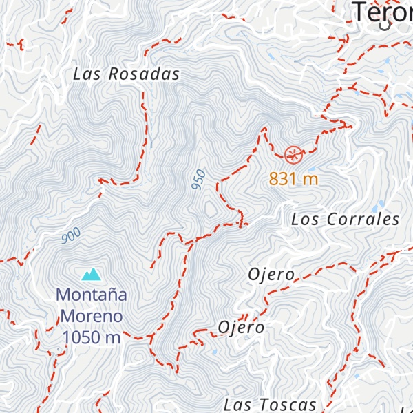 Map of Montaña de José Manuel