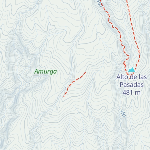 Map of Alto del Garañón