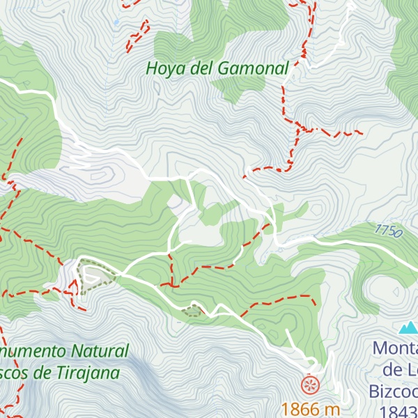 Map of Roque del Hombre