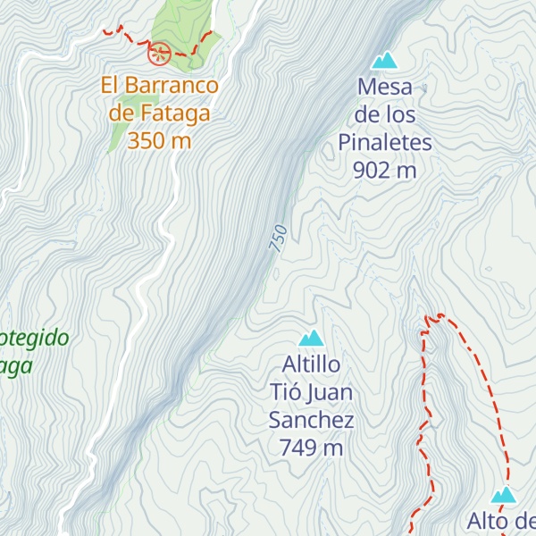 Map of Alto de los Romanos