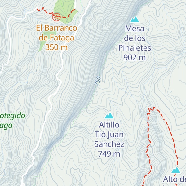 Map of Alto del Caracol