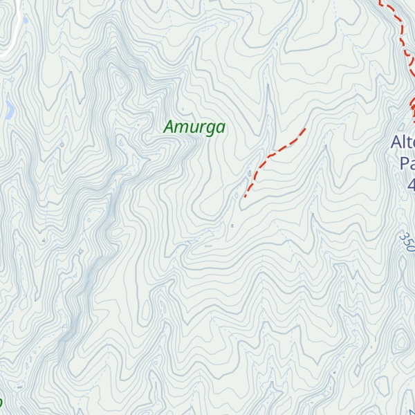 Map of Alto del Burro