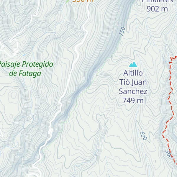 Map of Alto de la Choza de Diego