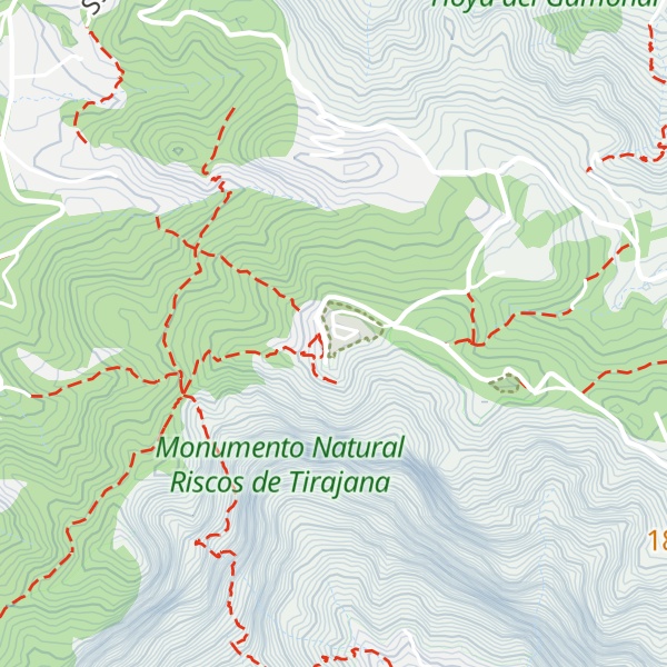 Map of Pico de las Nieves