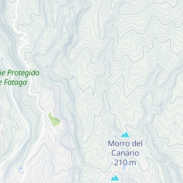 Map of Punta del Cerro Apupú