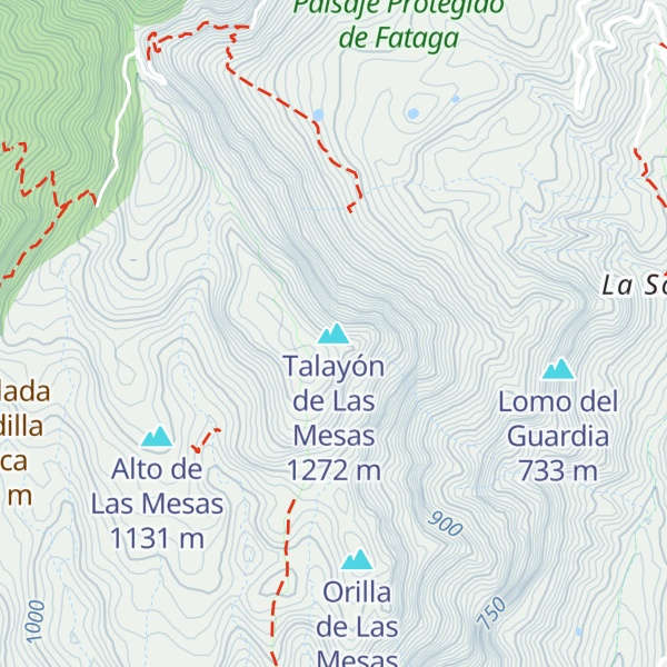 Map of Talayón de Las Mesas