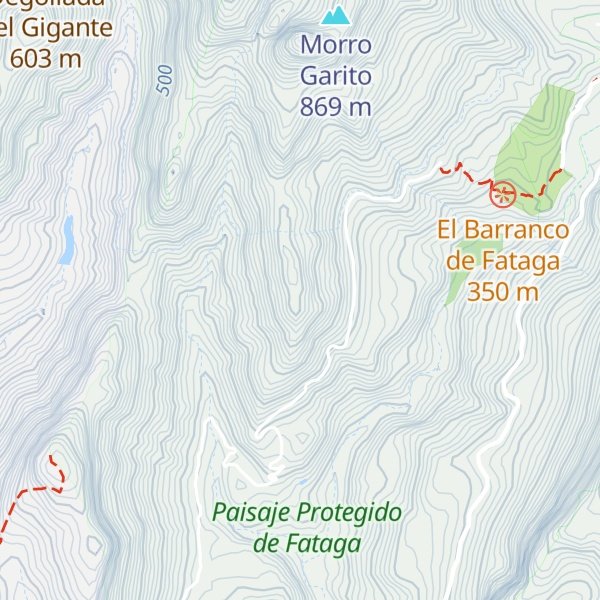 Map of Lomo de la Abejerilla