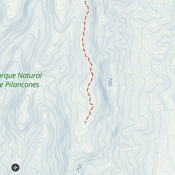 Map of Alto de Las Mesitas