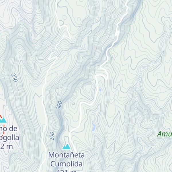 Map of Montañeta Redonda