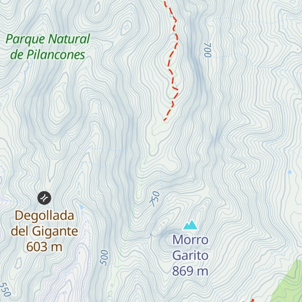Map of Puntón de los Vicentillos