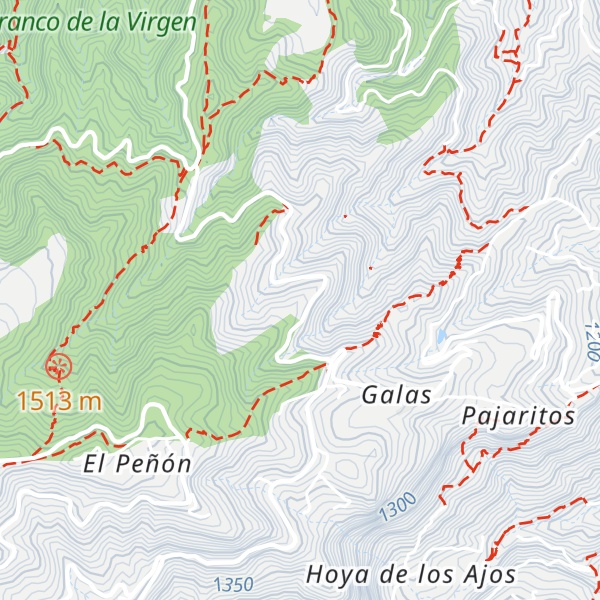Map of Lomo Mangrera