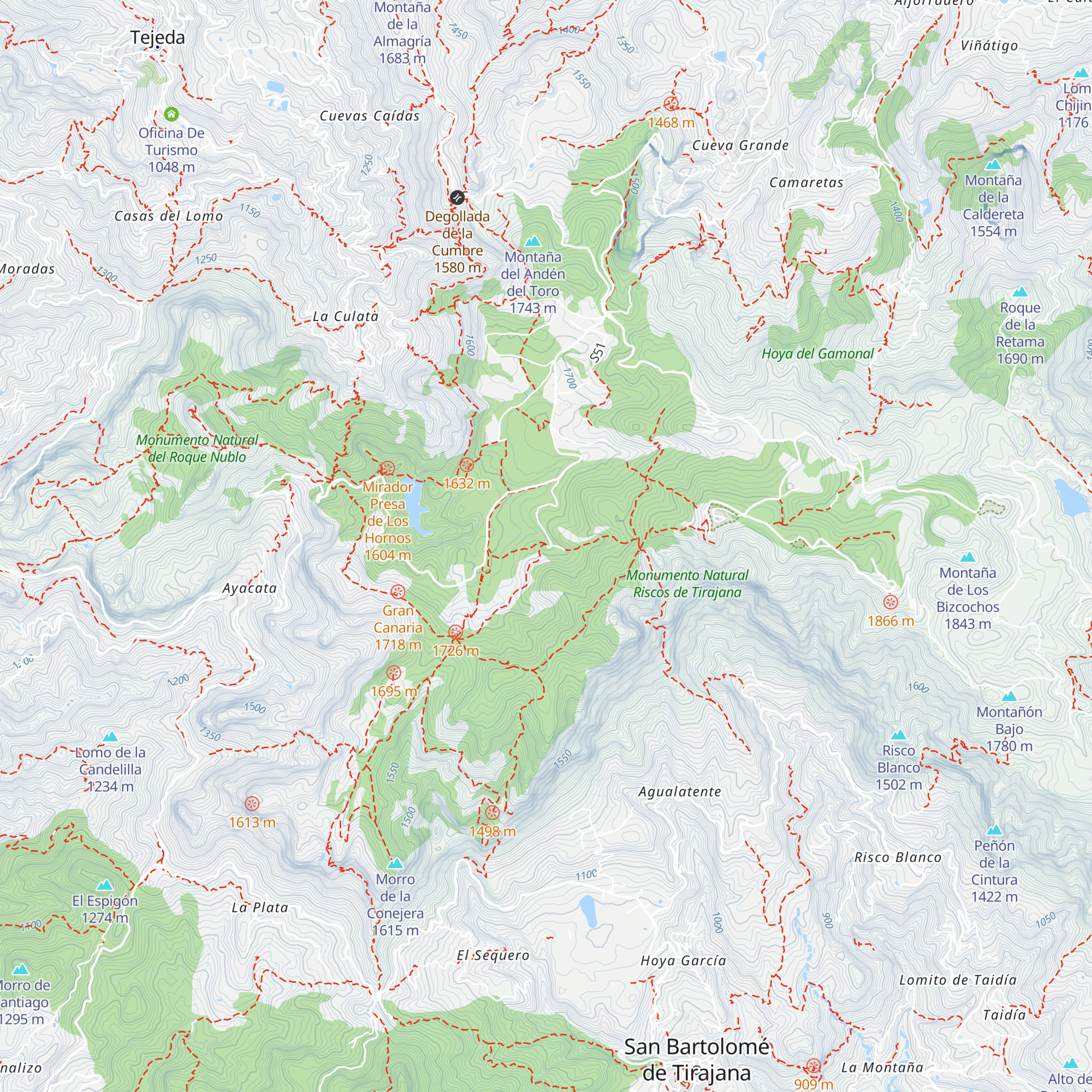 Refugio Díaz Bertrana map