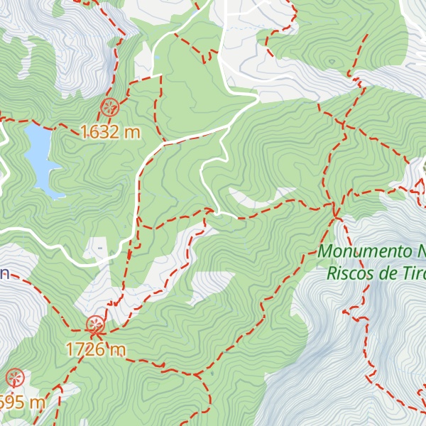 Map of Refugio Díaz Bertrana