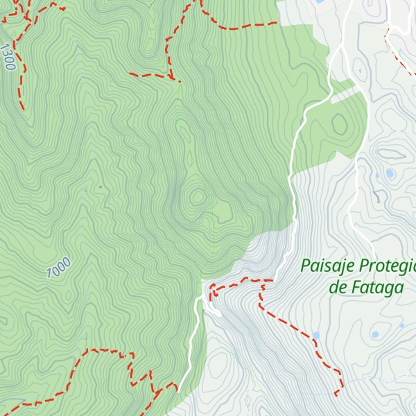 Map of Degollada de la Manzanilla
