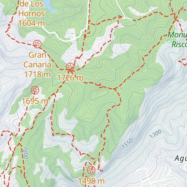 Map of Puntón de la Agujereada
