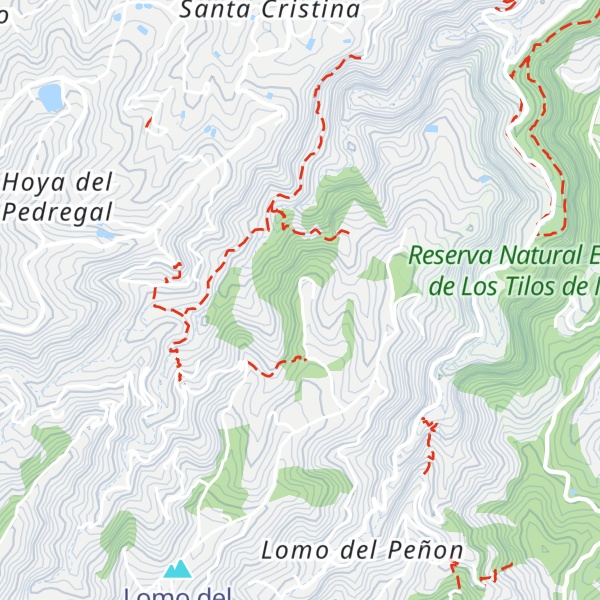 Map of Lomo de los Propios