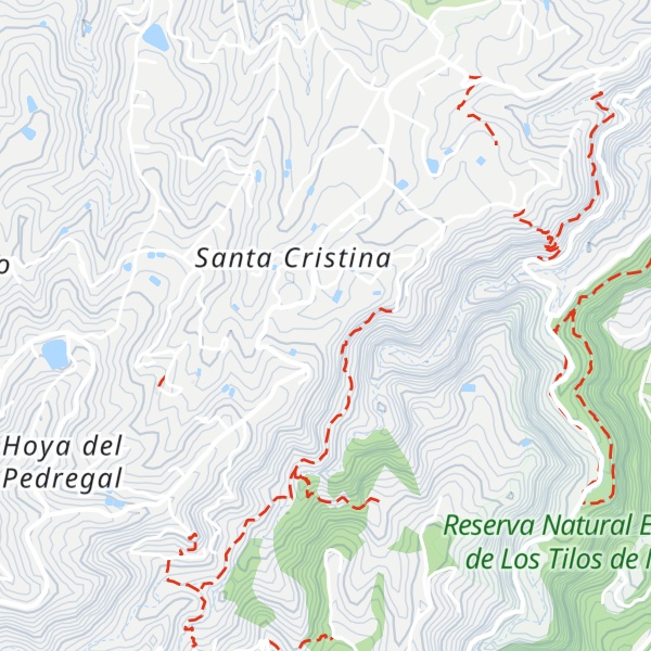 Map of Lomo Quemadillas
