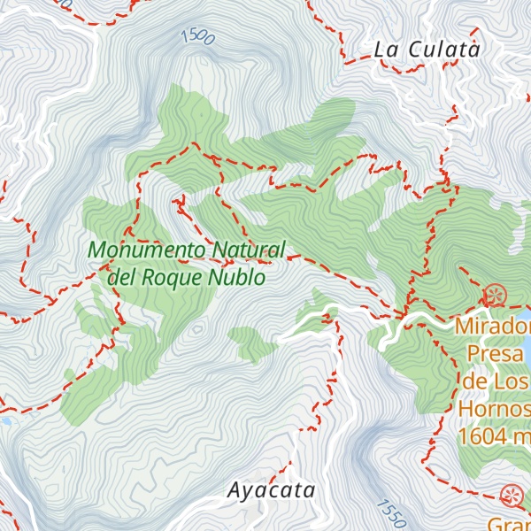 Map of Roque del Fraile