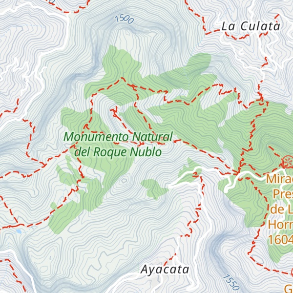 Map of Roque de San José