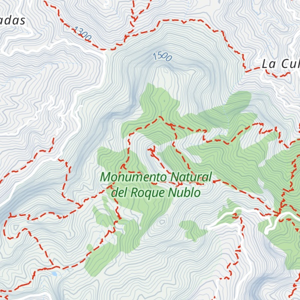Map of Roque Nublo