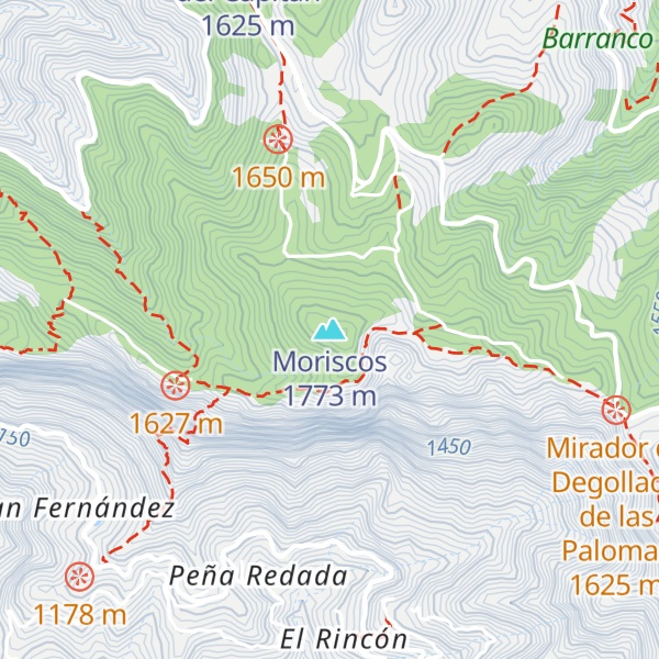 Map of Moriscos