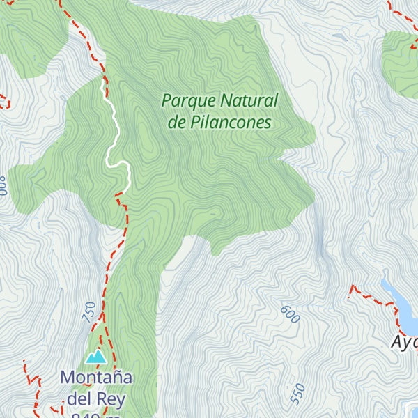 Map of Montaña del Pino de Eugenio