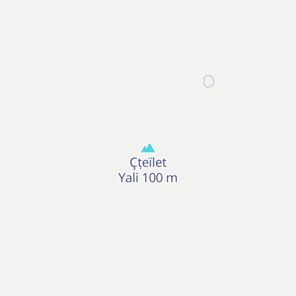 Map of Çṭeïlet Yali