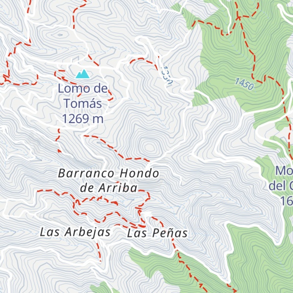 Map of La Montañeta